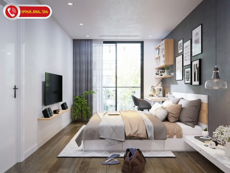 TOP +63 Cách trang trí phòng ngủ nhỏ đẹp - Đồ giá bình dân 2026 ✅ 74 Trang trí phòng ngủ kiểu Hàn Quốc bạn nên chú ý đến màu sắc trong căn phòng