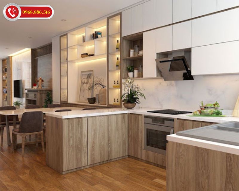 Nội thất sử dụng gỗ MDF Thái Lan có độ bền cao