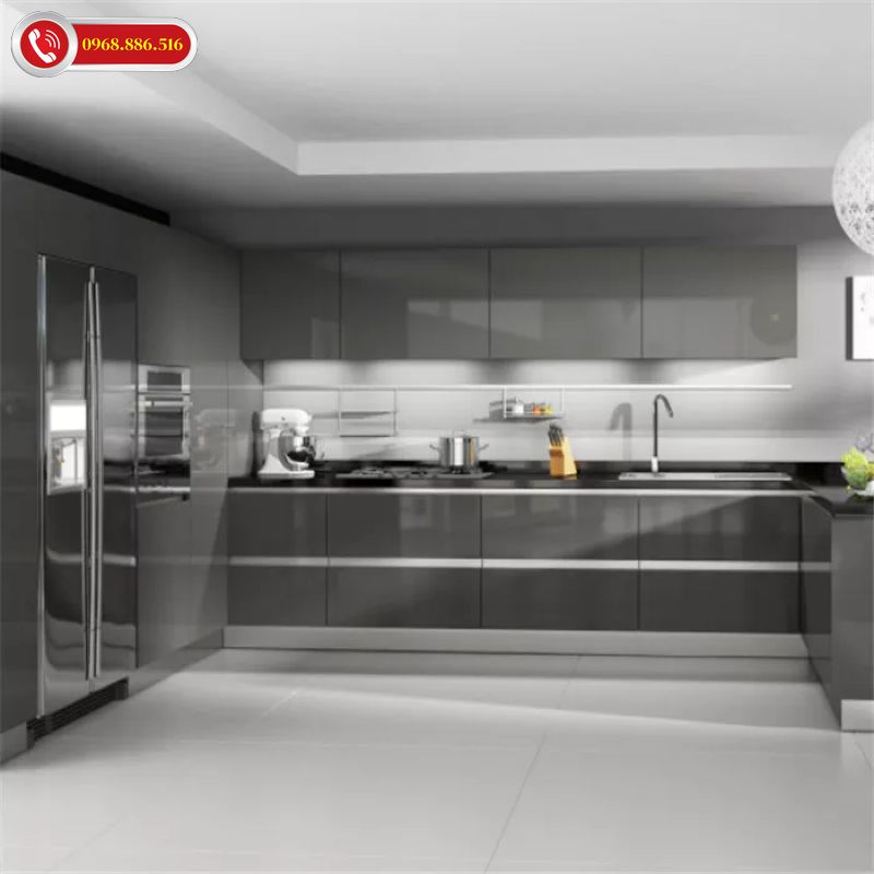 TOP +43 Mẫu tủ bếp Acrylic an cường đẹp - Báo giá tại xưởng 2026 ✅ 41 Màu sắc thời thượng, sang trọng