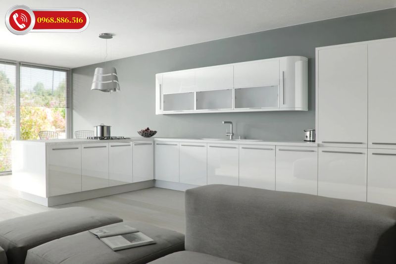 TOP +43 Mẫu tủ bếp Acrylic an cường đẹp - Báo giá tại xưởng 2026 ✅ 47 Tủ bếp Acrylic