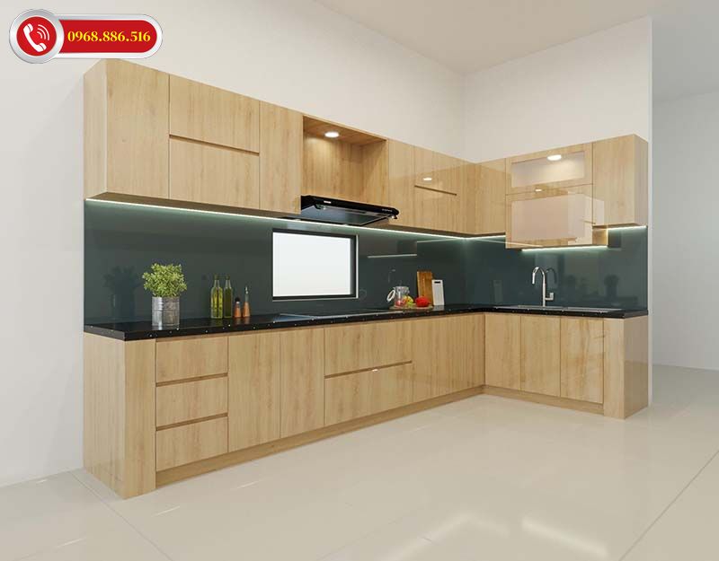 TOP +43 Mẫu tủ bếp Acrylic an cường đẹp - Báo giá tại xưởng 2026 ✅ 28 Tủ bếp acrylic có giá thành cao trong các loại tủ bếp gõ công nghiệp