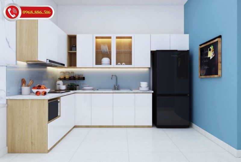 TOP +43 Mẫu tủ bếp Acrylic an cường đẹp - Báo giá tại xưởng 2026 ✅ 30 Mẫu Tủ bếp Acrylic An Cường đẹp 2026