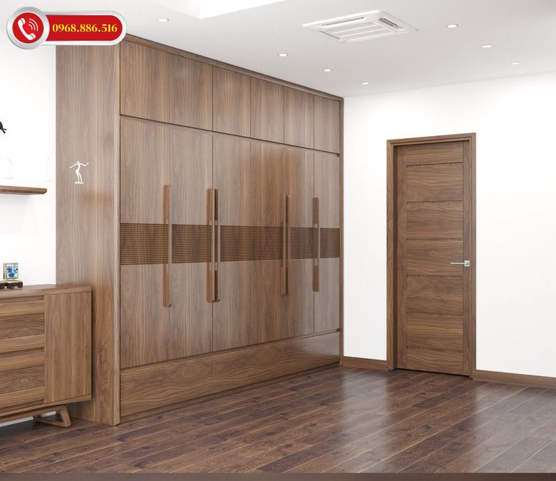 Tủ được phân chia các ngăn hộc tủ đảm bảo thuận tiện và tiết kiệm không gian hiệu quả