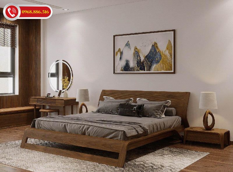 Đồ nội thất bằng gỗ óc chó với kiểu dáng đa dạng và bền bỉ