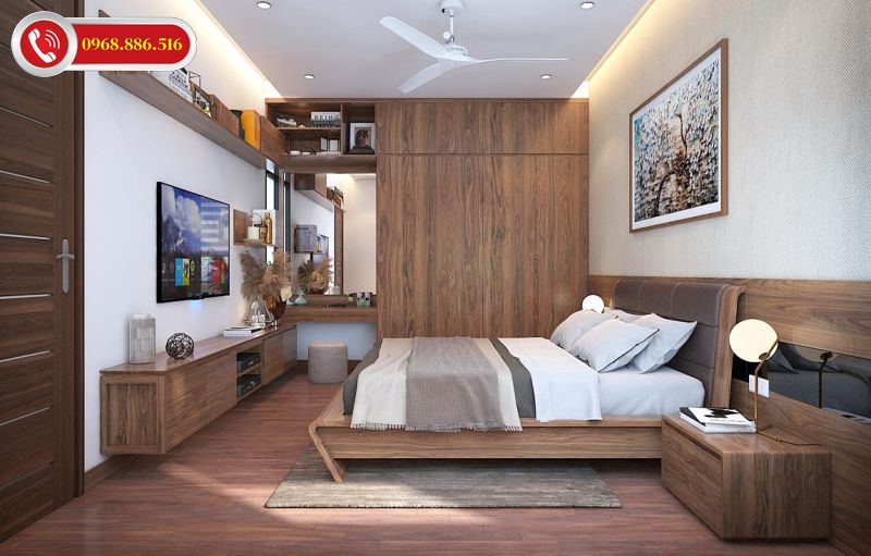 Xu hướng thiết kế phòng ngủ óc chó tối giản không thể bỏ qua