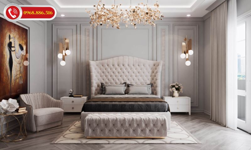 Phòng rộng thoáng với cửa sổ tràn ngập ánh sáng thiên nhiên