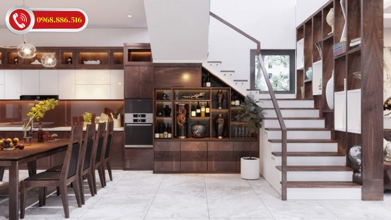 TOP +63 Mẫu tủ bếp kết hợp tủ rượu đẹp - Bảng giá trọn gói 2026 ✅ 25 Tủ bếp acrylic có quầy bar thời thượng cho nhà phố đang làm mưa làm gió