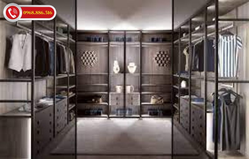 TOP +27 Tủ quần áo cánh kính Cửa lùa - Cánh mở & Bảng giá /m2 2026 ✅ 47 Không gian nội thất tủ áo kính đẹp hiện đại