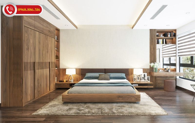 Tổng thể không gian thiết kế hài hoà tiện nghi