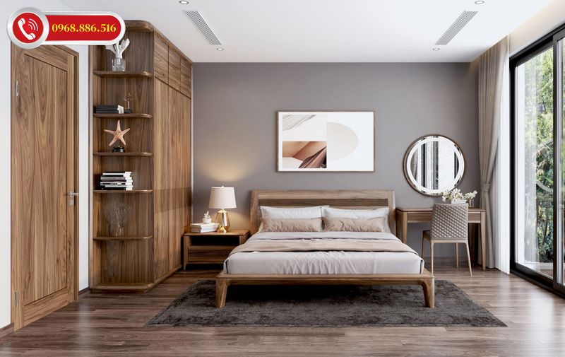 Nội thất phòng ngủ thiết kế ấn tượng tinh tế