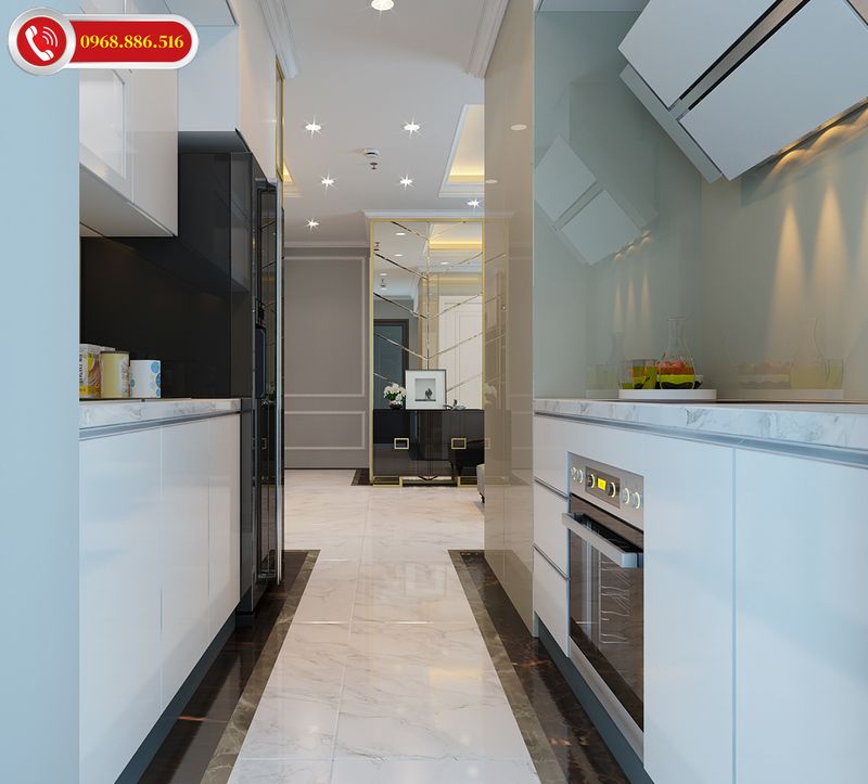 Thiết kế nhà bếp diện tích nhỏ là xu hướng đang được ưa chuộng