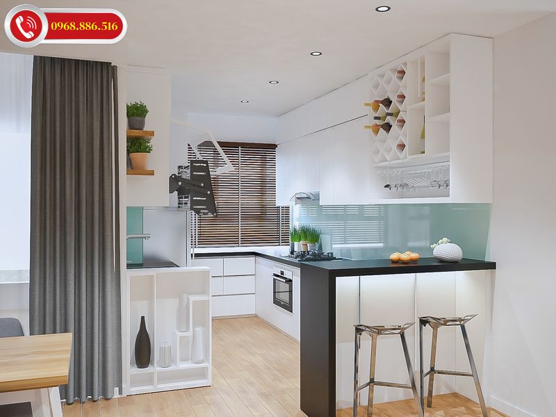 Thiết kế bếp hiện đại đang là xu hướng rất được ưa chuộng