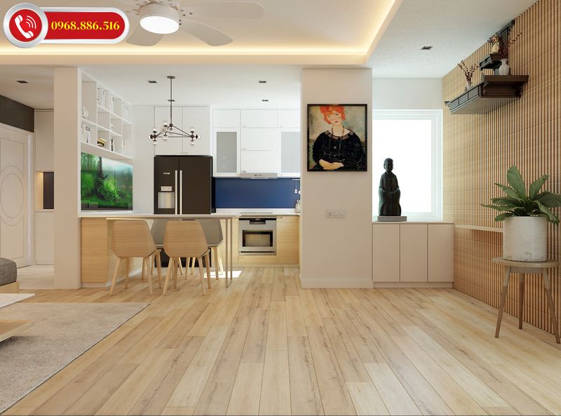 Căn hộ chung cư sẽ trở nên hiện đại hơn nhờ thiết kế bếp thông minh