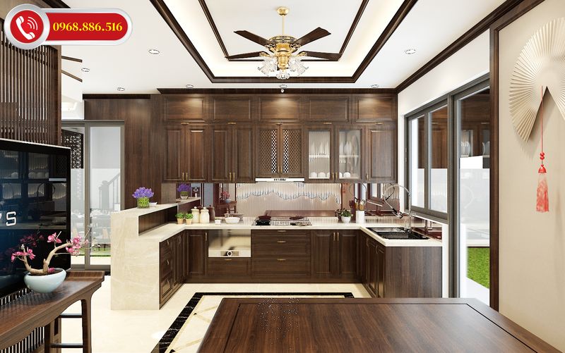 Những thiết kế bếp nhà cấp 4 đang rất thịnh hành
