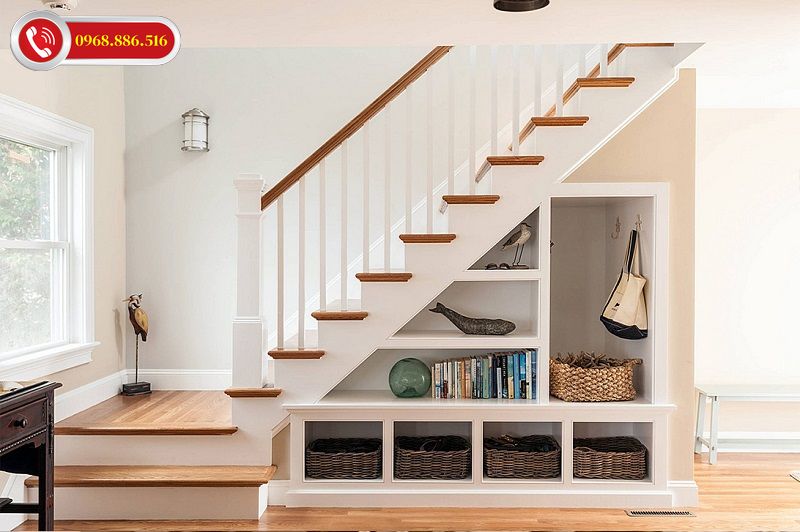 Tủ đựng đồ thiết kế mở cũng là nơi trang trí ấn tượng