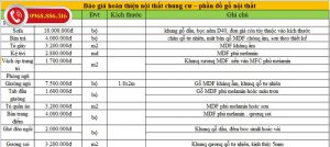 Don gia hoan thien can ho chung cu 1