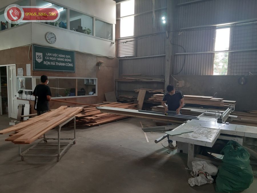 Xưởng nhận gia công đồ gỗ theo yêu cầu uy tín tại Hà Nội 40 Hình ảnh xưởng sản xuất nội thất - View 4