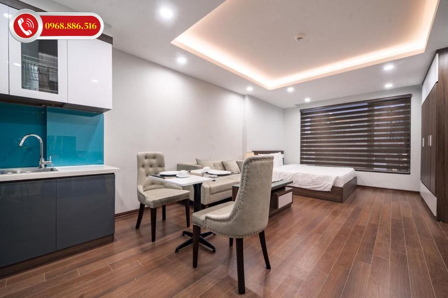 Không gian tinh tế ấn tượng thiết kế tối giản tiện nghi