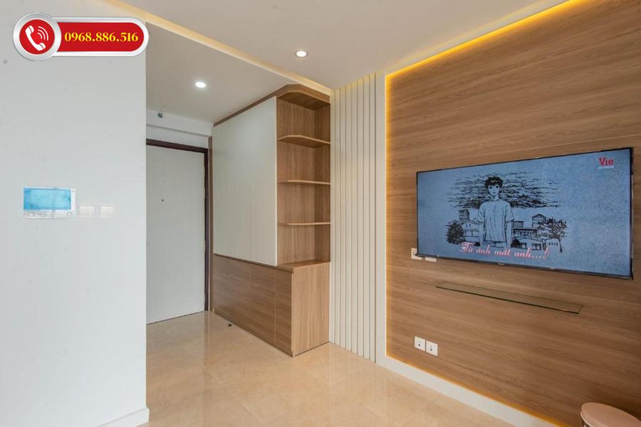 Không gian bếp thiết kế đơn giản tiện nghi