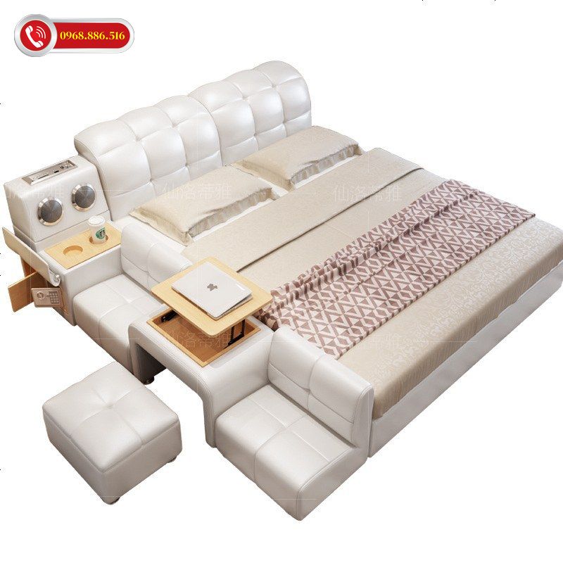 Top #99 Mẫu & Báo giá nội thất thông minh chi tiết mới 2026 97 Giường ngủ thông minh tích hợp nhiều công năng