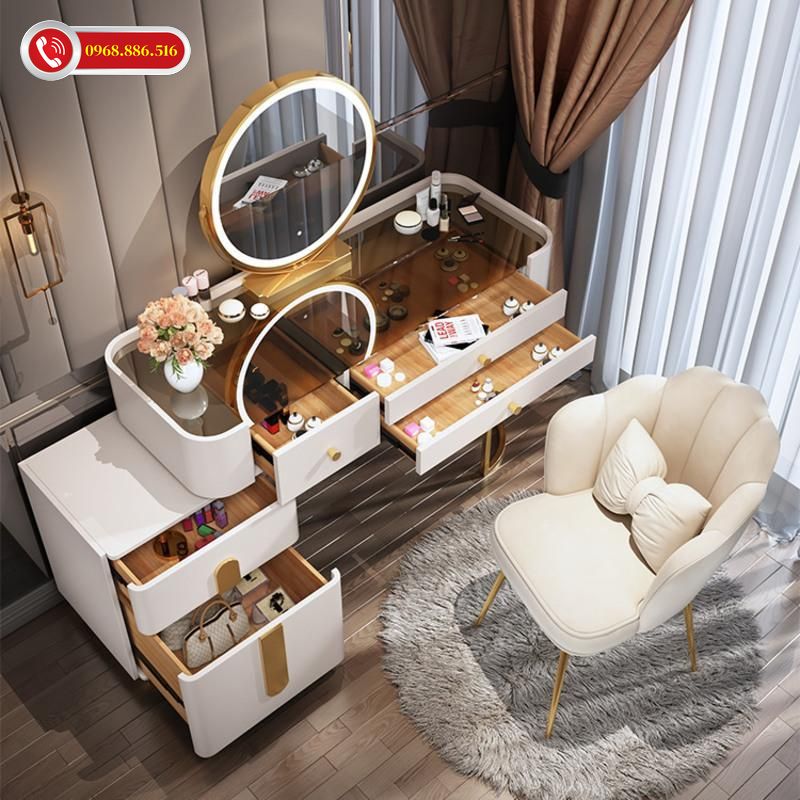 Top #99 Mẫu & Báo giá nội thất thông minh chi tiết mới 2026 83 Những mẫu bàn trang điểm thiết kế nhỏ gọn tinh tế