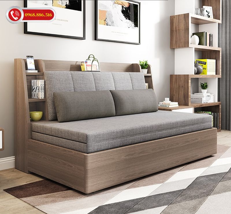 Top #99 Mẫu & Báo giá nội thất thông minh chi tiết mới 2026 60 Những mẫu giường kết hợp sofa thiết kế hiện đại thẩm mỹ cao hiện nay
