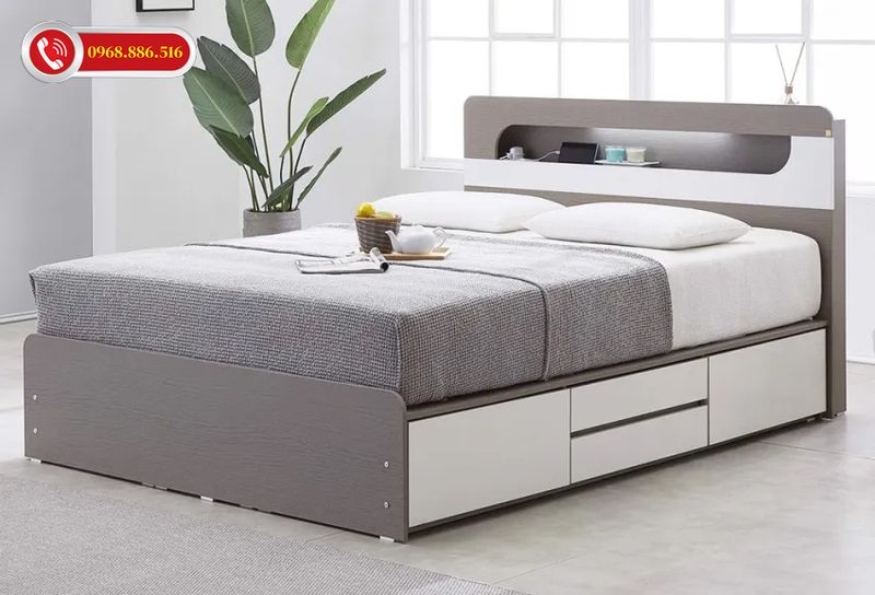 Combo nội thất gỗ công nghiệp MDF - Mẫu 9