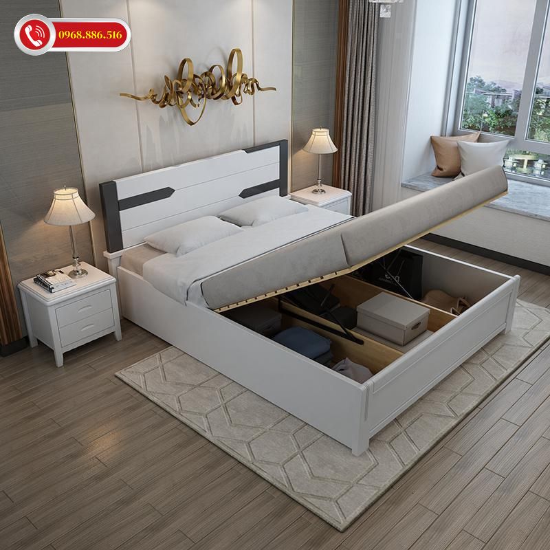 Combo nội thất gỗ công nghiệp MDF - Mẫu 4