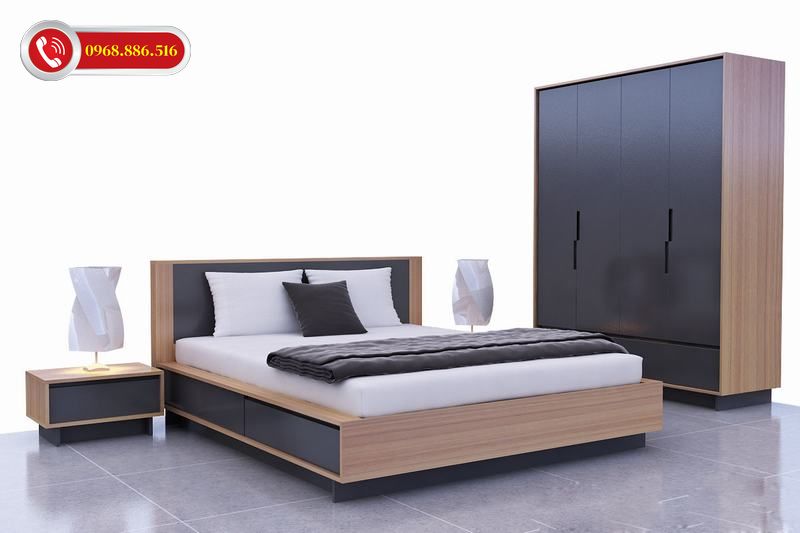 Combo nội thất gỗ công nghiệp MDF