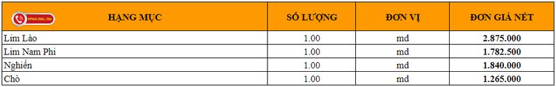 Báo giá cầu thang gỗ tự nhiên