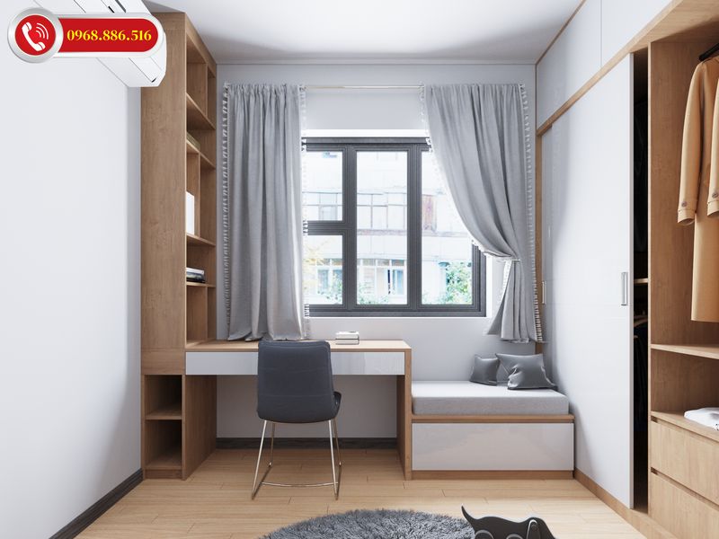 TOP #99 Ý tưởng thiết kế nội thất chung cư 100m2 đẹp Hot 2026 79 Nội thất thiết kế kết hợp liên thông ấn tượng