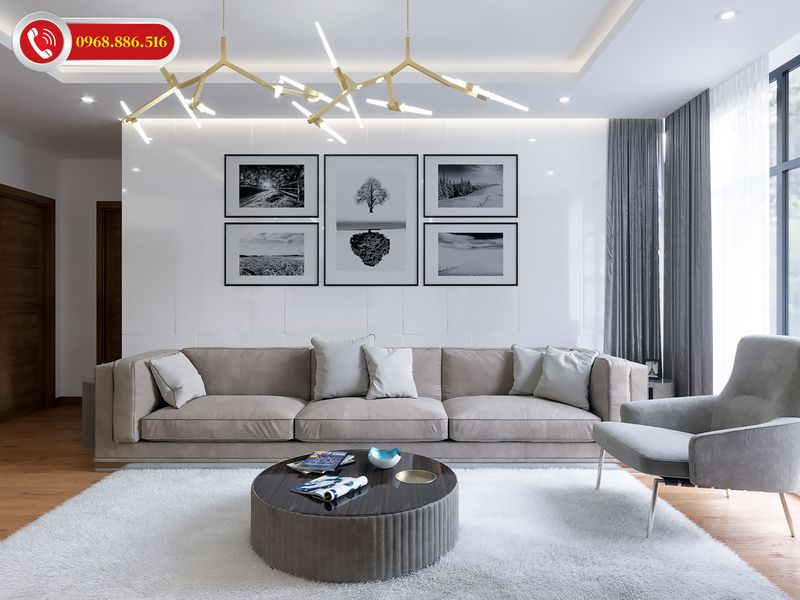 TOP #99 Ý tưởng thiết kế nội thất chung cư 100m2 đẹp Hot 2026 49 Nội thất thiết kế đơn giản gọn nhẹ
