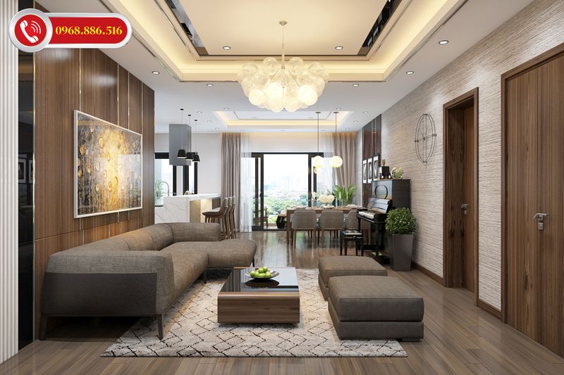 TOP #99 Ý tưởng thiết kế nội thất chung cư 100m2 đẹp Hot 2026 55 Mẫu thiết kế thi công nội thất chung cư 3 phòng ngủ 100m2 với phối cảnh nội thất sang trọng