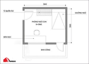 Cách tính diện tích phòng ngủ