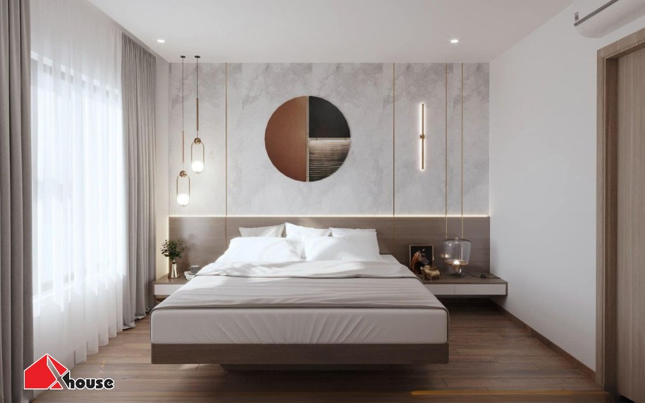 Giường ngủ hình chữ nhật là sự lựa chọn phù hợp
