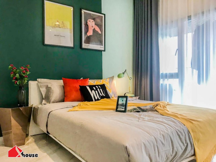TOP+50 Mẫu phòng ngủ chung cư đẹp, hiện đại, tiện nghi 2026 37 Phòng ngủ con trai đẹp, sáng tạo