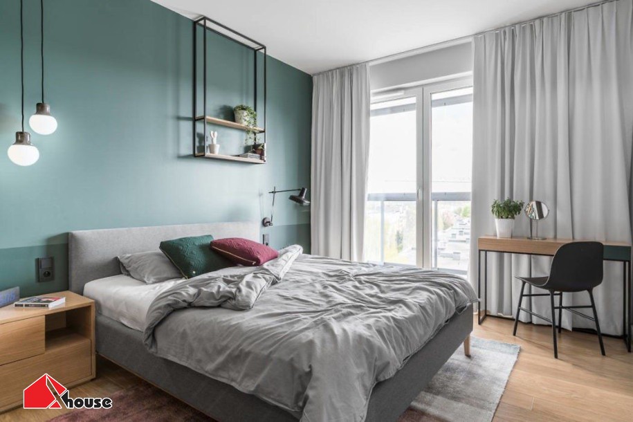 TOP+50 Mẫu phòng ngủ chung cư đẹp, hiện đại, tiện nghi 2026 33 Phòng ngủ chung cư cho con trai lớn