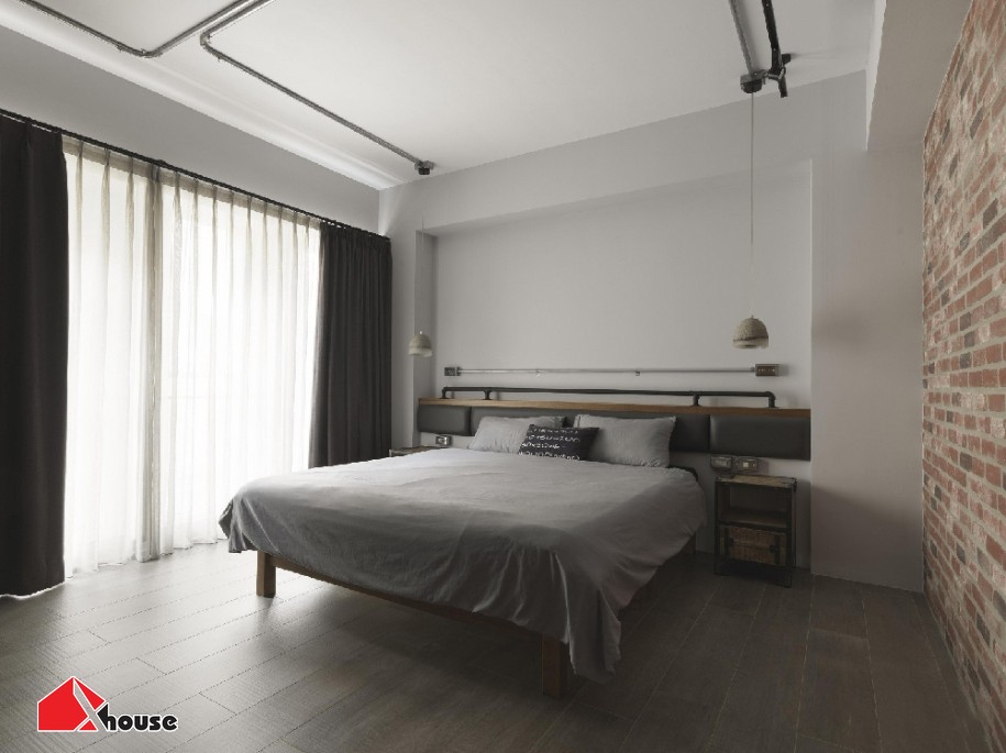 TOP+50 Mẫu phòng ngủ chung cư đẹp, hiện đại, tiện nghi 2026 32 Thi công nội thất phòng ngủ chung cư đẹp
