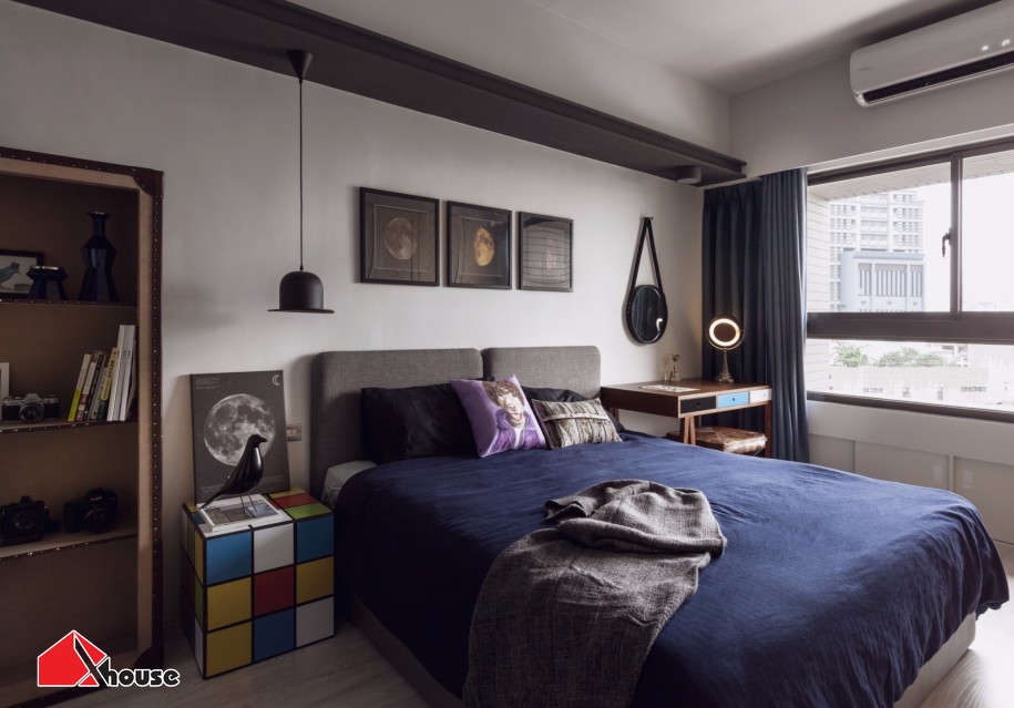 TOP+50 Mẫu phòng ngủ chung cư đẹp, hiện đại, tiện nghi 2026 38 Phòng ngủ bé trai đẹp, sang trọng