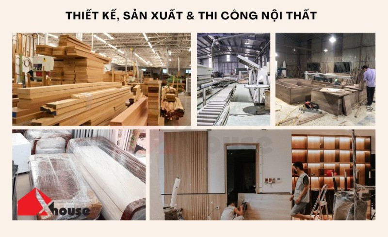 Nội Thất X House - Thiết kế, thi công tủ bếp uy tín, chuyên nghiệp